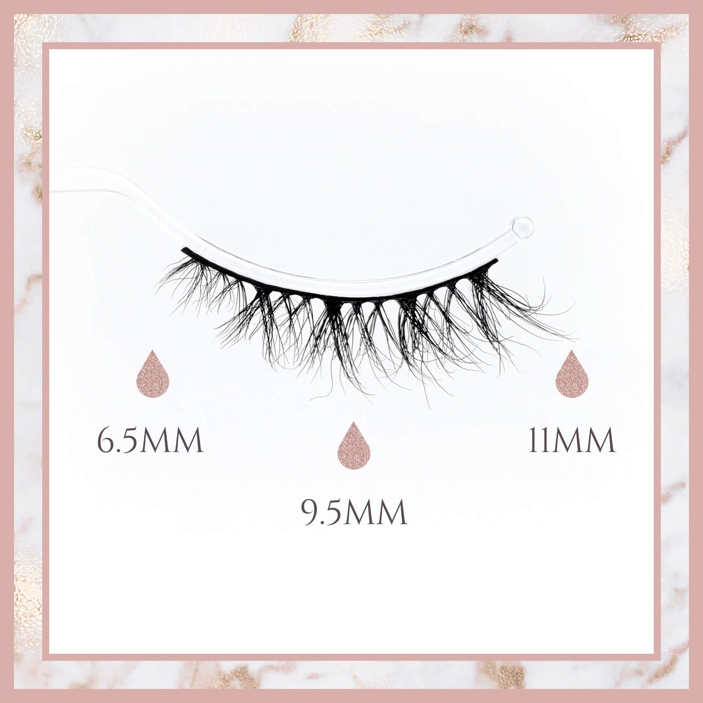 Sloane Short Lash Strips