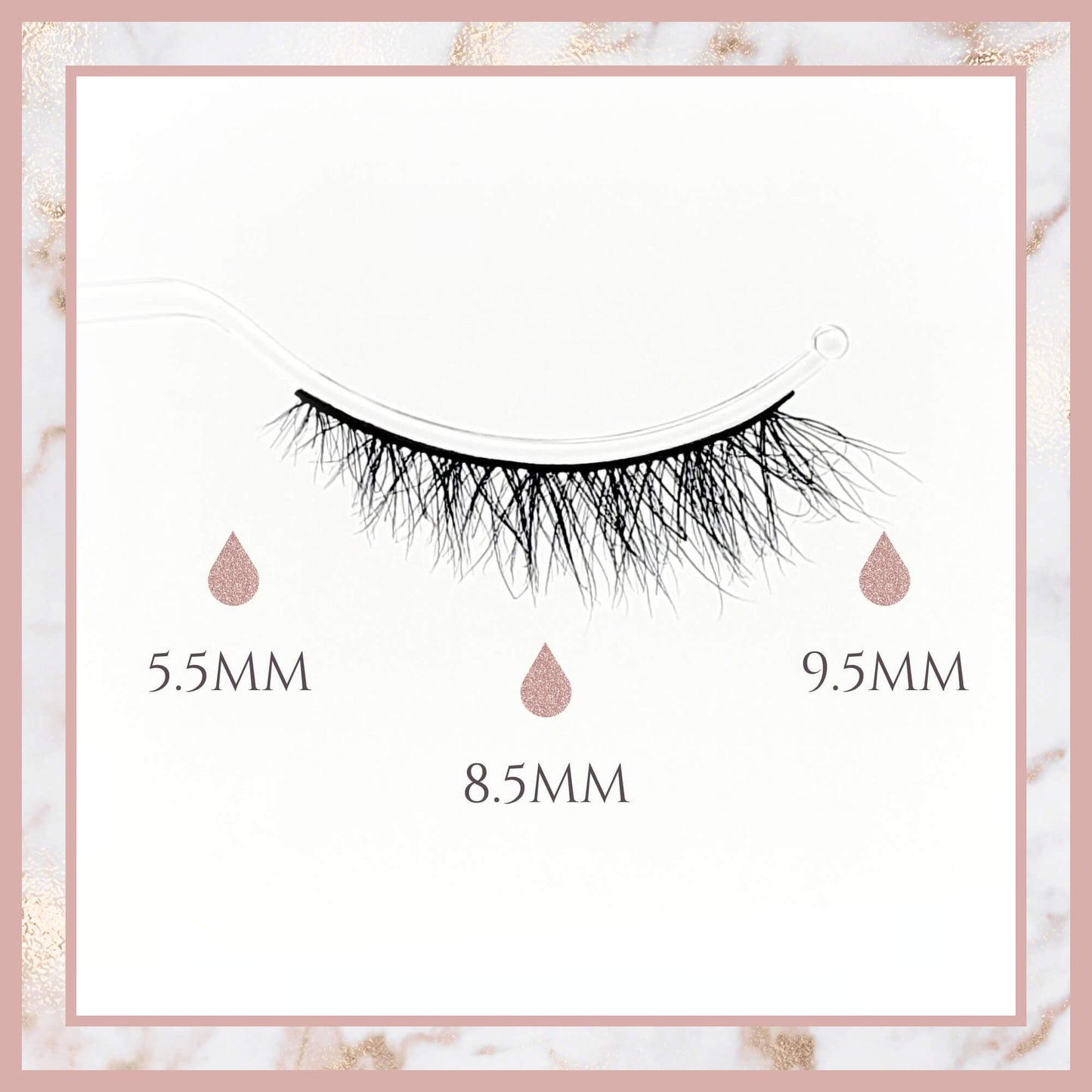 Hadley Short Lash Strips